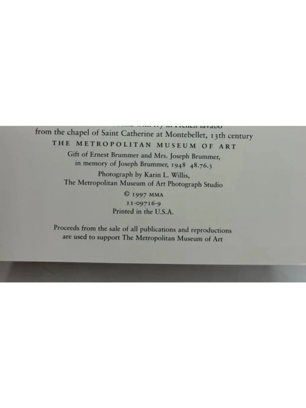 Vintage 1997 Metropolitan Museum Art MMA Holiday Cards Religious 7 HTF READ